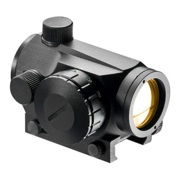 BARSKA Rifle Scope 1 BARSKA 1x20mm Green/Red Dot with Dovetail/Weaver Exchangeable Base