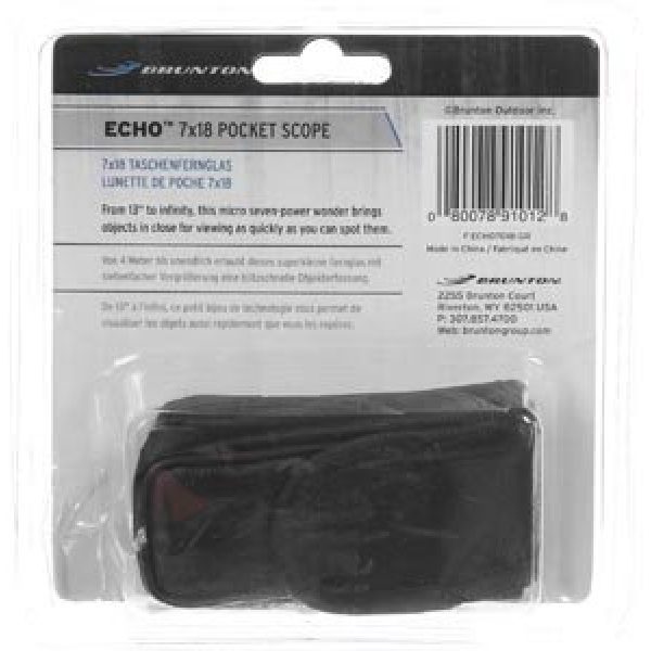 Brunton Pocket Spotting Scope 6 Brunton Echo Pocket Scope Green 7x18