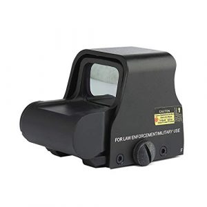 DJym Rifle Scope 1 DJym HD Fast Aiming Accessories, Red Dot Sights Waterproof Shockproof 22mm Rail