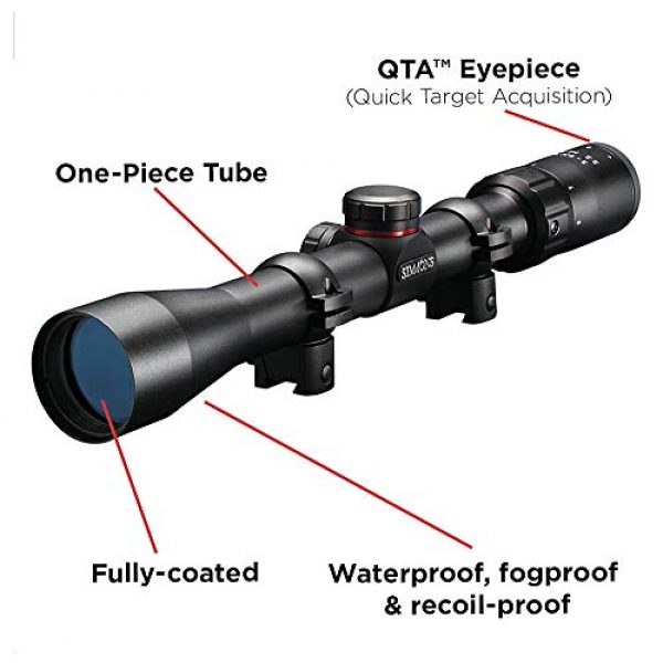 Simmons Rifle Scope 2 Simmons 3-9x32mm .22 Waterproof Fogproof Matte Black Riflescope (511039)
