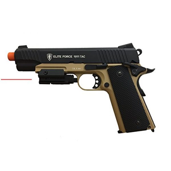 EFX Sports Airsoft Pistol 2 EF 1911 TAC CO2 Airsoft Pistol Custom Combo (Black)
