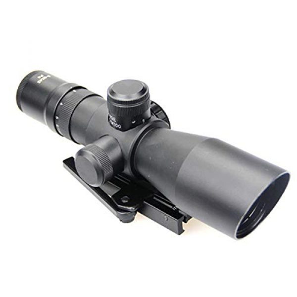 DJym Rifle Scope 2 DJym 3-9X42E Scope, P4 Optical Sight Rifle Scope Waterproof, Shockproof and Anti-Fog