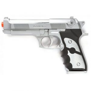 Velocity Airsoft Airsoft Pistol 1 ukarms m757s m9 spring airsoft pistol fps-190 (silver)(Airsoft Gun)