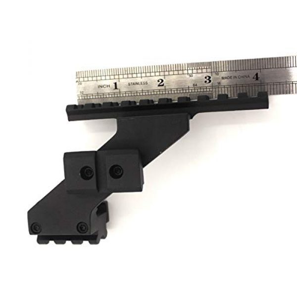 ELAN MILRE Scope Mount 4 ELAN MILRE Metal Picatinny Top Tactical Weaver & Bottom Rail Scope Mount Fits Glock Front Red Dot Laser Sight