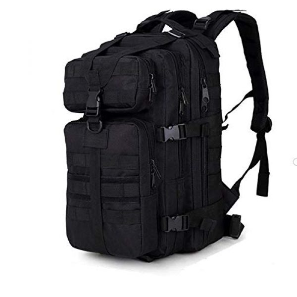 Cadet Gear Tactical Backpack 1 Tactical Assault Pack, Black Military Backpack, Army Survival Molle 35L, 40L