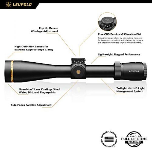 Leupold Rifle Scope 2 Leupold VX-5HD 3-15x44mm Side Focus Riflescope
