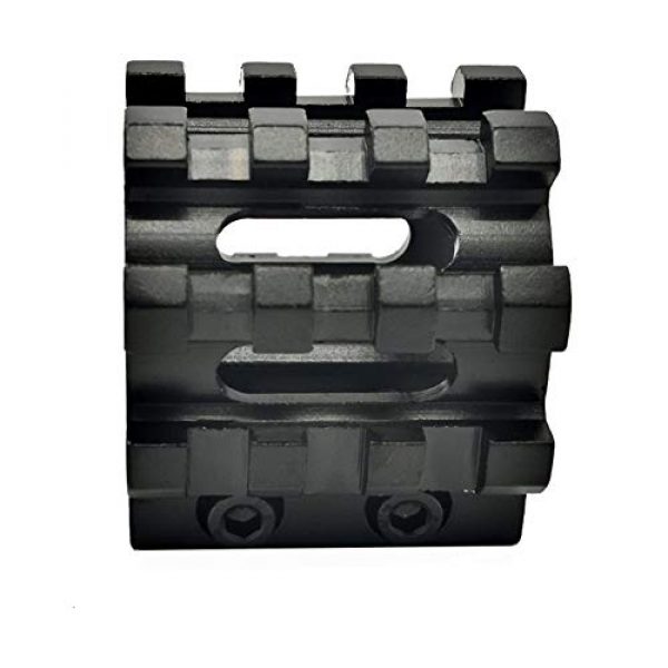 DJym Rifle Scope Accessory 5 DJym Hollow Five-Sided Rail Pipe Shape Sight Rail Scope