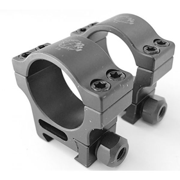 PRI Rifle Scope Ring 1 PRI Tactical Scope Rings - 1" Aluminum. Standard Height
