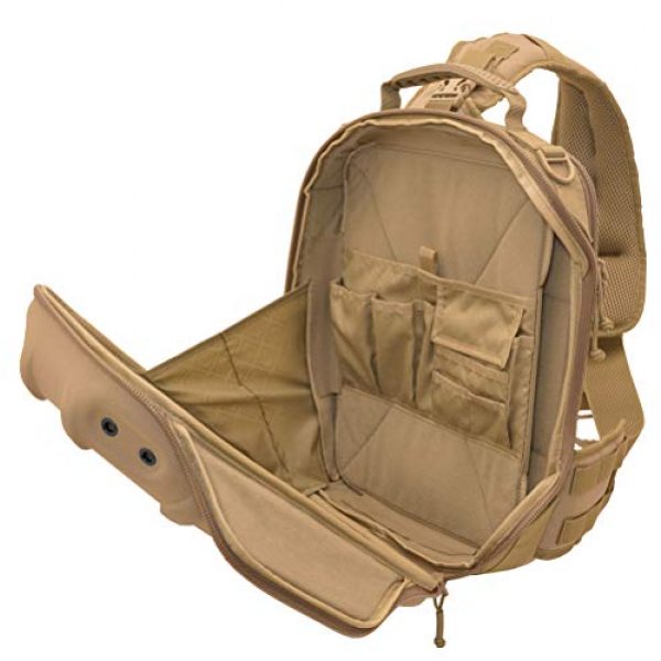 HAZARD 4 Tactical Backpack 4 Hazard 4 Hibachi: Light Shell Sling-Pack - Black