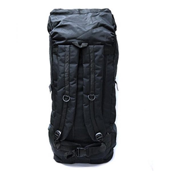Leeloo Tactical Backpack 6 LeeLoo Extra Large 90 Liter Duffel Bag Travel Backpack for Travelling, Backpacking, Camping, Hiking.