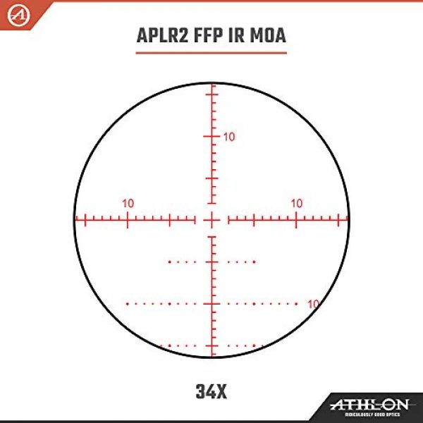 Athlon Optics Rifle Scope 5 Athlon Optics Helos BTR 8-34x56 First Focal Plane Riflescopes