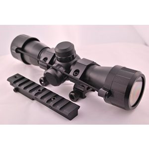DEALS US Rifle Scope 1 US-DEALS Tactical 4x32 Compact Scope With Rangefinder Reticle and Mosin Nagant Short Mount