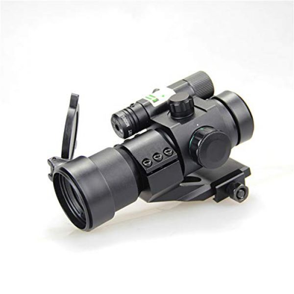 DJym Rifle Scope 1 DJym Blue Film Inside Red Dot Sight, High-Definition Red Dot Fast Sight Waterproofing Anti-Fog Seismic Gift-Level Sight