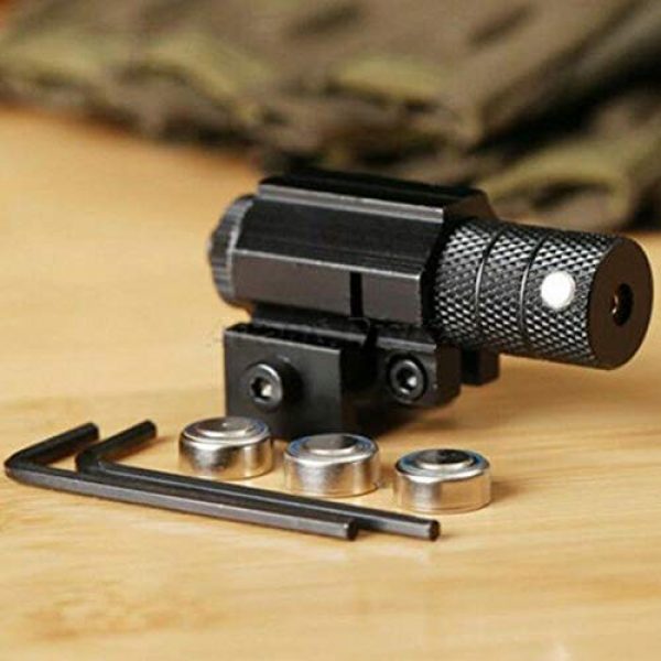 Hendont Rifle Laser Sight 2 Hendont Tactical Red Dot Laser Sight Scope with Mount for Pistol Picatinny Rail New Red Dot Sight Airsoft