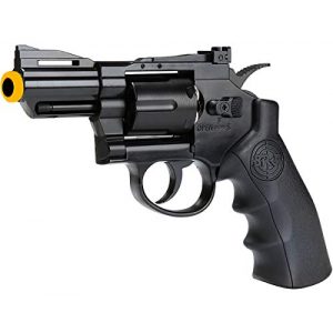 SRC Airsoft Pistol 1 SRC 2.5 INCH Barrel Titan CO2 Gas Airsoft GBB Cowboy Metal Revolver (Black)