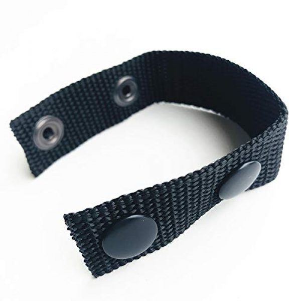 radtel Tactical Belt 5 radtel Duty Belt Keeper with Double Snaps for 2-2.25" Wide Belt Security Tactical Belt Fixing Police Military Equipment Accessories (Pack of 5)