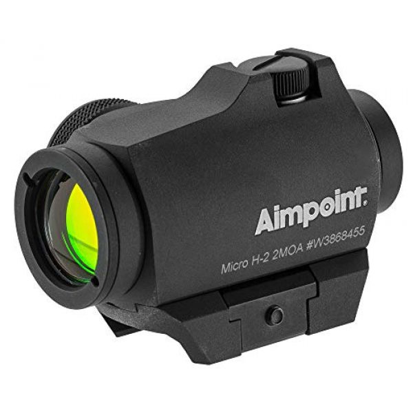 Aimpoint Rifle Scope 5 Aimpoint 200183 Standard Micro H-2, 4 MOA, Complete