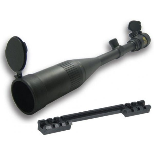 M1Surplus Rifle Scope 1 M1SURPLUS Tactical 10-40x50 Rifle Scope and Steel Mount Combo Set for Remington 700 Long Action Rifles