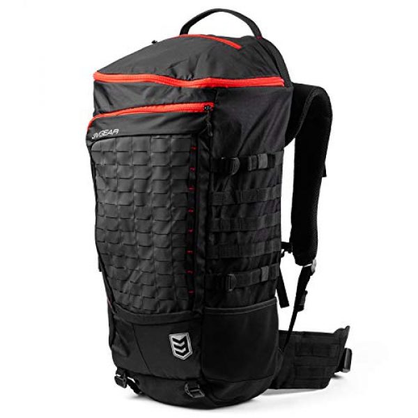 3V Gear Tactical Backpack 3 3V Gear Sovereign Redline Internal Frame Backpack - 50 Liter