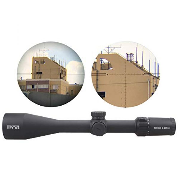 Vector Optics Rifle Scope 3 Vector Optics Taurus 5-30x56mm, 30mm Tube, 1/10 MIL, Red Illuminated Tactical First Focal Plane (FFP) Riflescope
