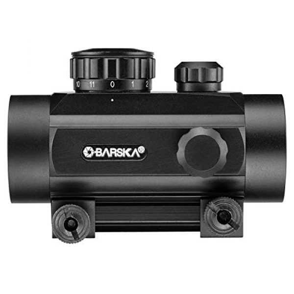 BARSKA Rifle Scope 3 BARSKA Red Dot 30mm Riflescope Black, 1x30mm