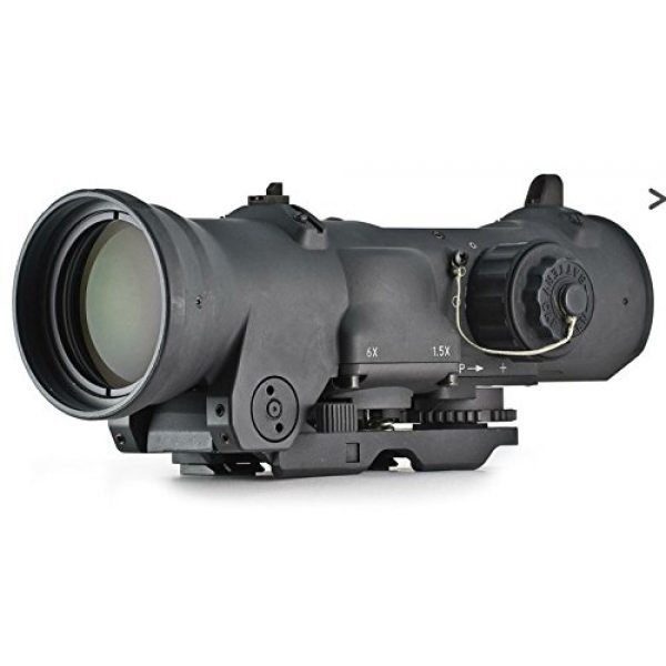 Elcan Rifle Scope 3 Elcan Specter Dual Role 1.5x/6x Optical Sight CX5455 Illuminated Crosshair Reticle DFOV156-C1