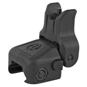 RUGER Rifle Sight 1 Ruger 90414 Rapid Deploy Front Rail Mounted Polymer Folding Sight