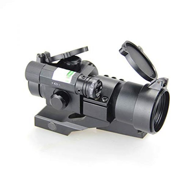 DJym Rifle Scope 2 DJym Blue Film Inside Red Dot Sight, High-Definition Red Dot Fast Sight Waterproofing Anti-Fog Seismic Gift-Level Sight