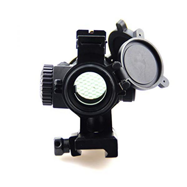 DJym Rifle Scope 2 DJym Silver Film Non-Magnification Sighting Inner Red Dot Sighting Fast Sighting Shockproof Waterproof Sight
