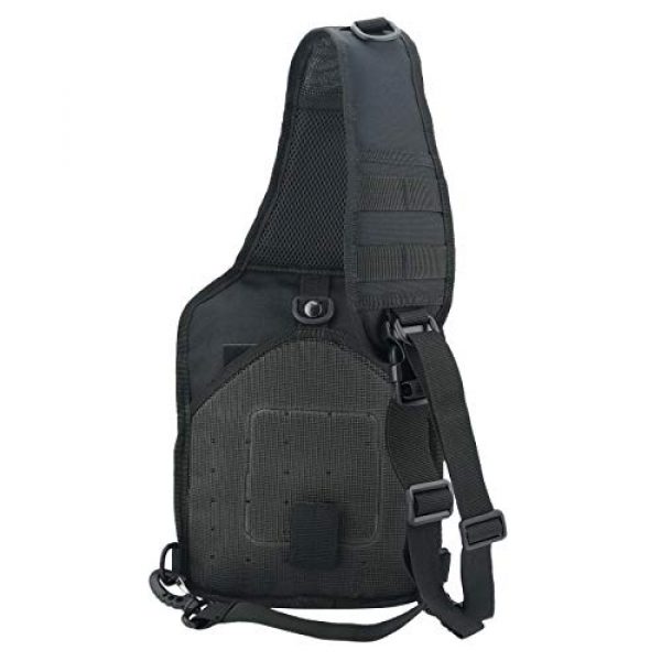 VooDoo Tactical Tactical Backpack 5 Tactical Sling Bag Military Rover Shoulder Sling Backpack Small EDC Molle Assault Crossbody Bags Pack