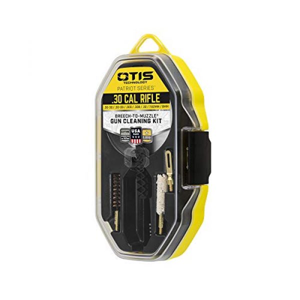 Otis Technology Air Gun Cleaning Kit 5 Otis Technologies FG-701-30 Patriot Series Kit, Rifle.30 Caliber, Black
