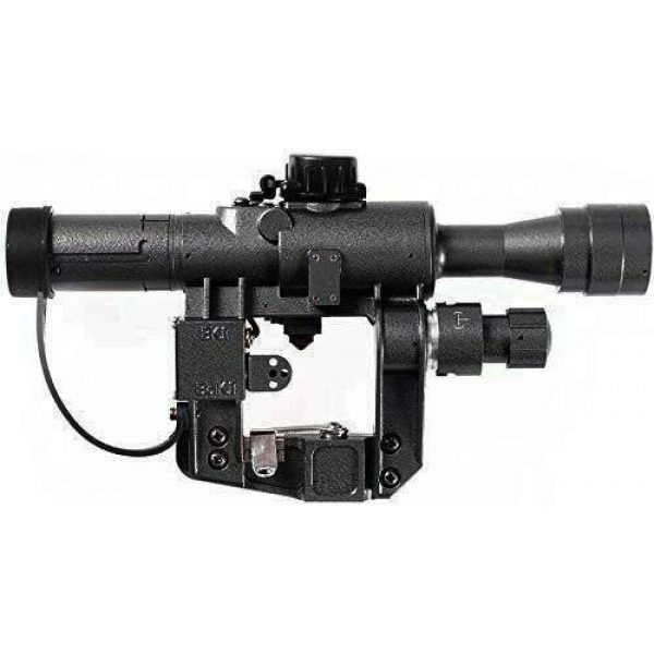 DB TAC INC Rifle Scope 3 DB TAC INC SVD Dragunov Scope SVD 4x24 First Focal Plane Hunting FFP Illuminated Rangefinding Reticle