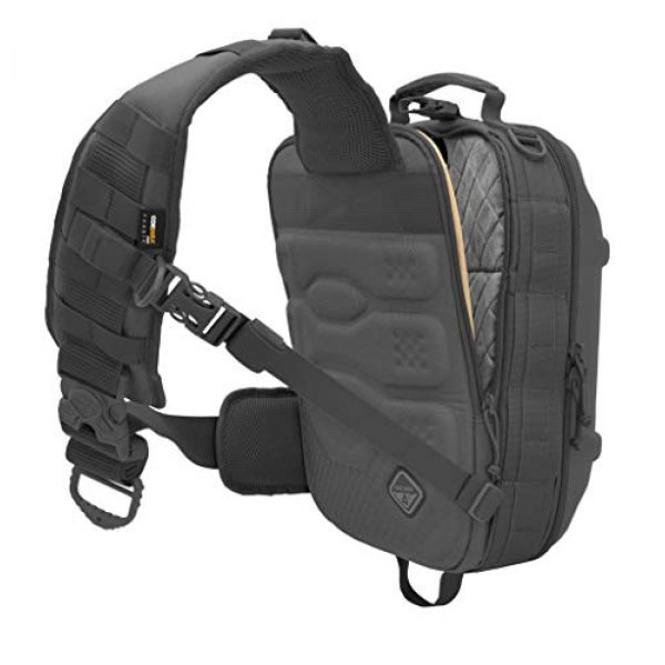 HAZARD 4 Tactical Backpack 2 Hazard 4 Hibachi: Light Shell Sling-Pack - Black