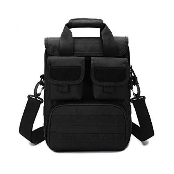BraveHawk OUTDOORS Tactical Backpack 1 BraveHawk OUTDOORS Tactical Briefcase Messenger Bag, 800D Military Nylon Oxford Laptop Crossbody Shoulder Bag Handbag Daypack