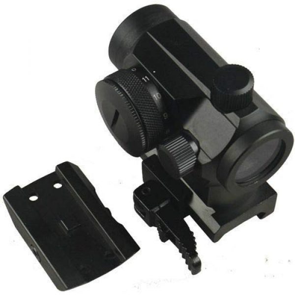 DB TAC INC Rifle Scope 1 DB TAC Quick Release Micro Red Dot Sight with an Extra Low Profile Base