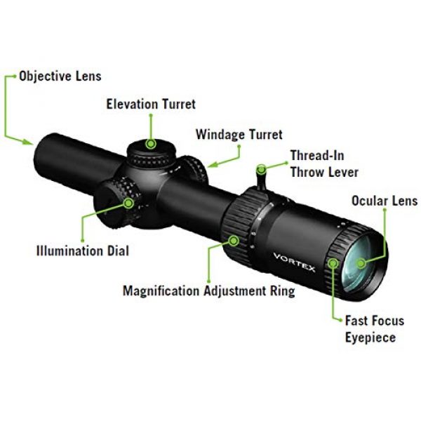 Vortex Optics Rifle Scope 5 Vortex Optics Strike Eagle Second Focal Plane Riflescopes