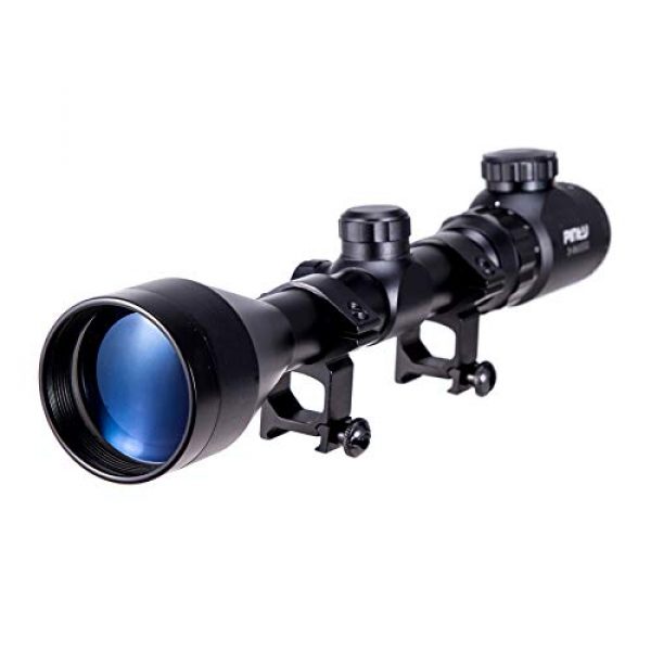 Pinty Rifle Scope 1 Pinty 3-9x50 Red Green Rangefinder Illuminated Optics Sight Scope Hunting Rifle Scope