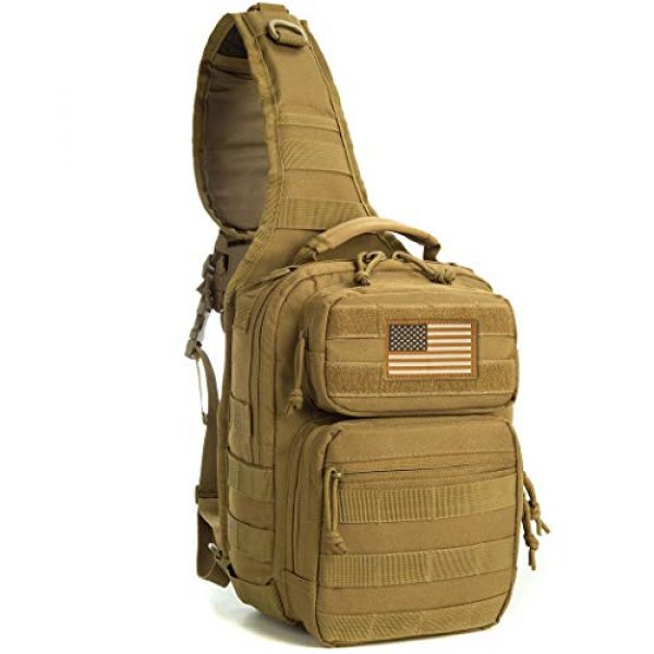 AXEN Tactical Backpack 3 AXEN Tactical Sling Bag Pack Military Rover Shoulder Sling Backpack Small