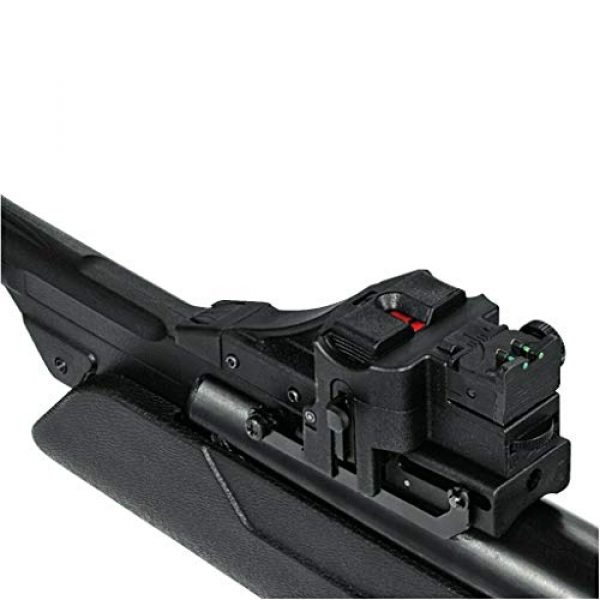 Wearable4U Air Rifle 7 Hatsan SpeedFire Air Rifle, Black with Included Wearable4U 100x Paper Targets and Lead Pellets Bundle