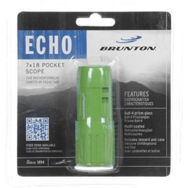 Brunton Pocket Spotting Scope 5 Brunton Echo Pocket Scope Green 7x18