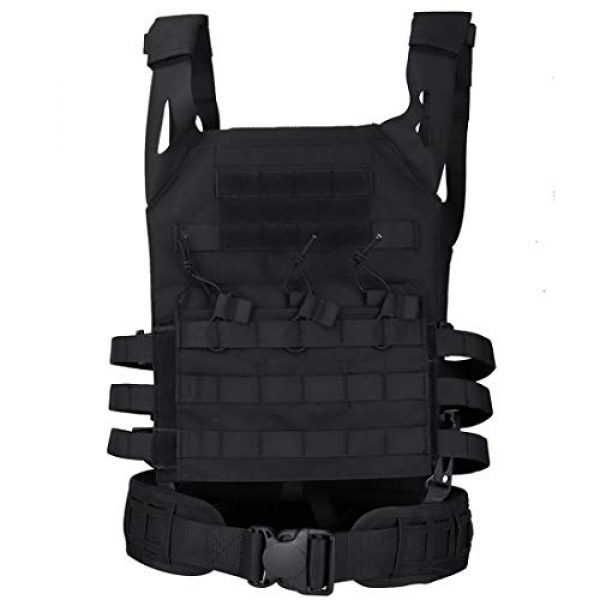 Outdoor Base Tactical Belt 3 Outdoor Base Tactical Battle Belt Padded Patrol Molle Belts Adjustable Wasit for Airsoft Combat Hunting Paintball