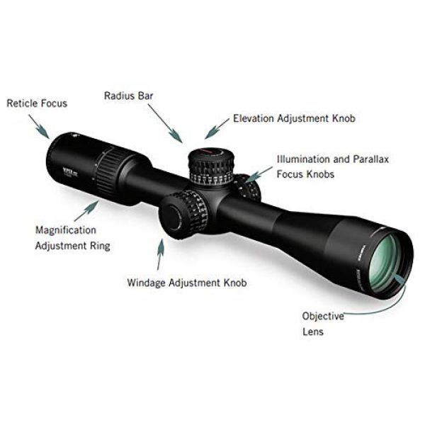 Vortex Rifle Scope 5 Vortex Optics Viper PST Gen II First Focal Plane Riflescopes
