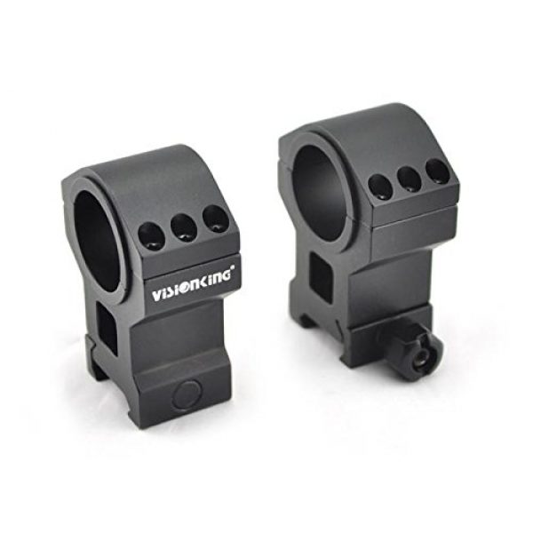 Visionking Rifle Scope 4 Visionking Rifle Scope 2.5-35x56 Trajectory Lock Tactical with a Honeycomb Sunshade Killflash and mounting Rings