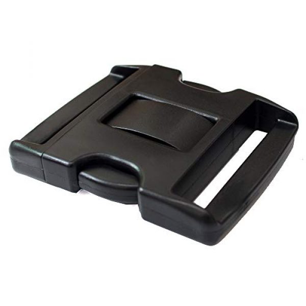 LytHarvest Tactical Belt 4 LytHarvest 2.25" Tri-Release Buckle Set, Replacement Buckle System for 2-1/4in Duty Belt, 2-Pack, Black
