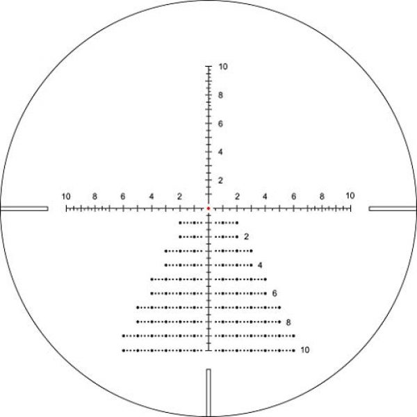 Vector Optics Rifle Scope 4 Vector Optics Continental 3-18x50 30mm Tube 1/10 MIL Second Focal Plane (SFP) Riflescope