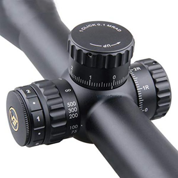 Vector Optics Rifle Scope 4 Vector Optics Continental 4-24x50mm, 30mm Tube, 1/10 MIL Second Focal Plane (SFP) Riflescope