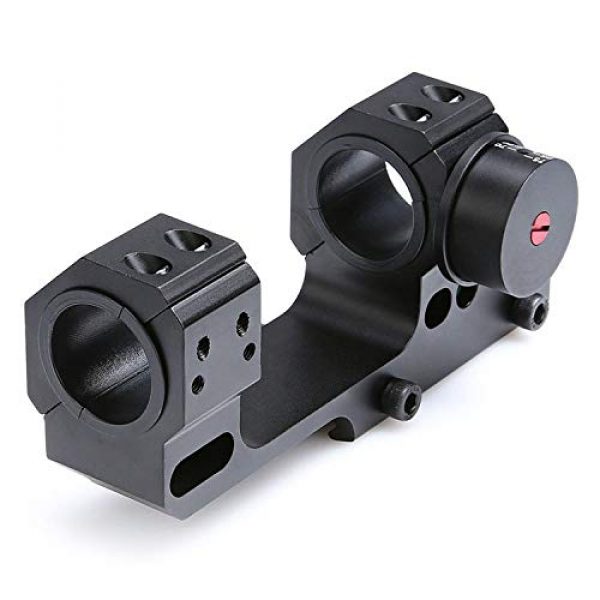 HHFC Rifle Scope 2 HHFC Sight Clip One-Piece Scope Mount with Bubble Level for 1 Inch/30mm Diameter Riflescopes