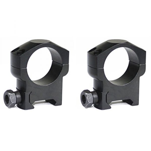 Vector Optics Rifle Scope 7 Vector Optics Everest 3-18x50mm Gen II 1/4 MOA Tactical Riflescope with Long Eye Rilief, Free 30mm Mount Rings, Free Honeycomb Sunshade and Free Flip-up Lens Cover (Matte Black)