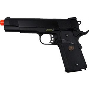 WE Airsoft Pistol 1 WE meu 191 gas blowback full metal - black by we(Airsoft Gun)