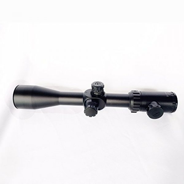 SECOZOOM Rifle Scope 4 Optics Secozoom 2-20x44 with Scope Flip Covers Holographic Sight Rifle Scope for .300winmag.